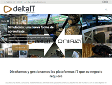 Tablet Screenshot of deltaits.com